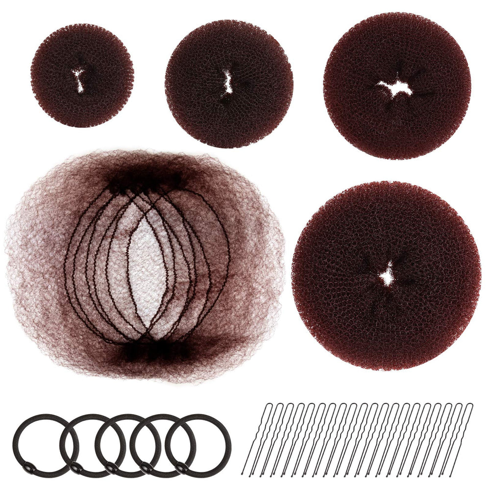 Fandamei invisible hair nets pack for secure, discreet styling.