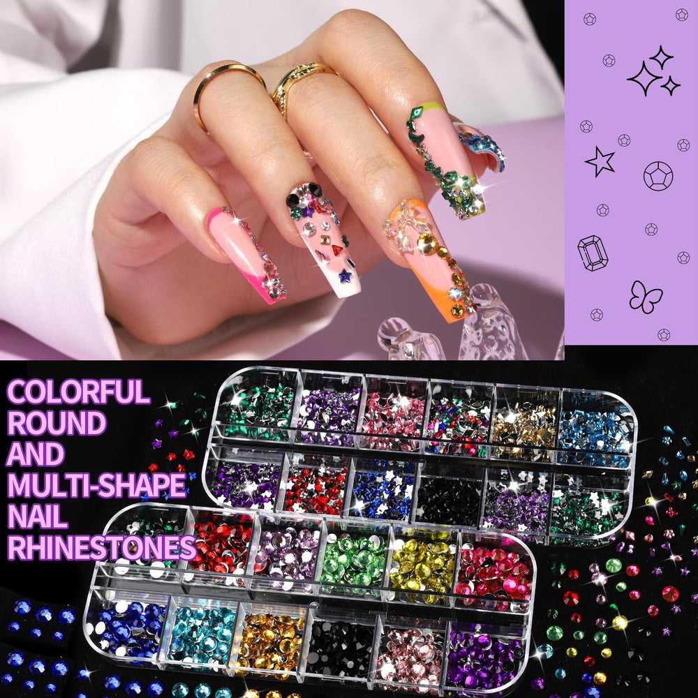 Fandamei: cristales de colores para looks versátiles.