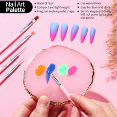 Fandamei magnetic nail stands stabilizing multiple tips during design