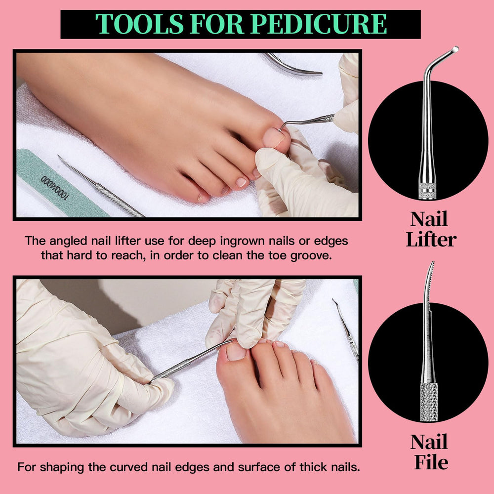 FANDAMEI cuticle pusher for gentle cuticle push back