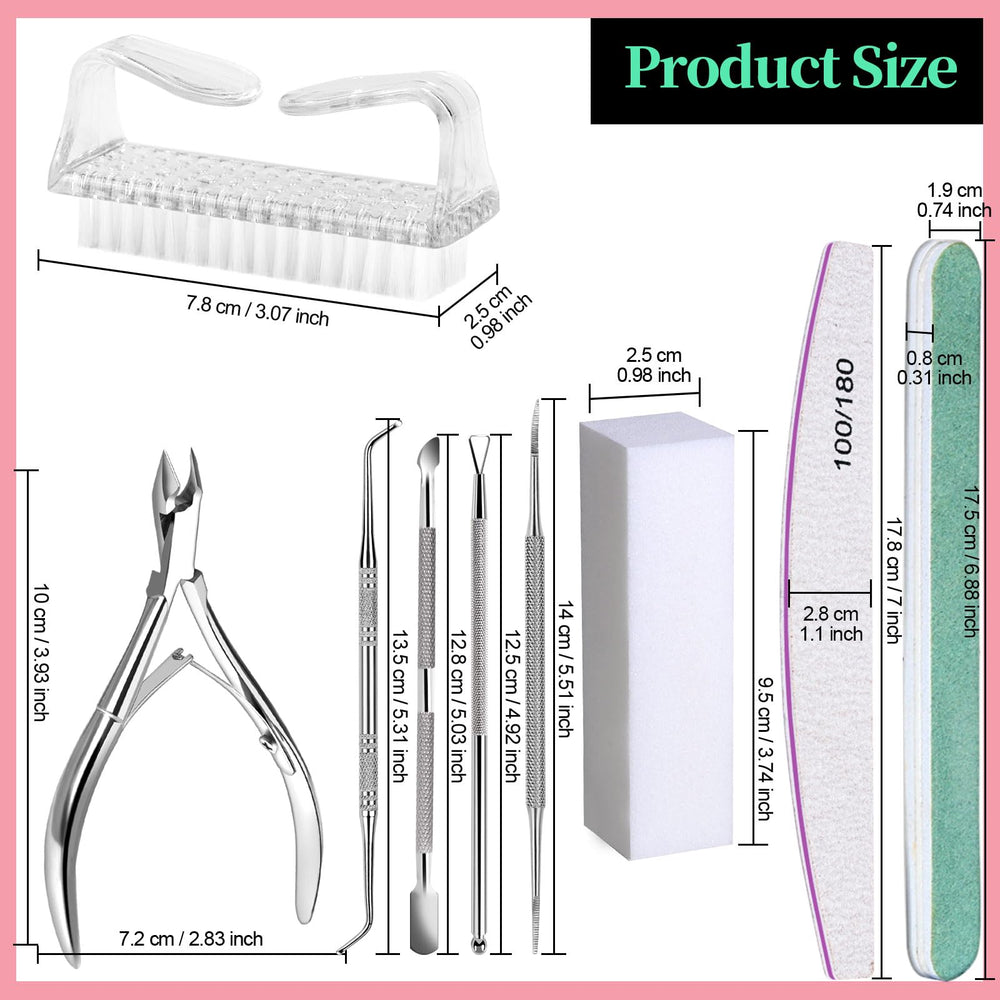 FANDAMEI ingrown toenail tool lifts and clears debris