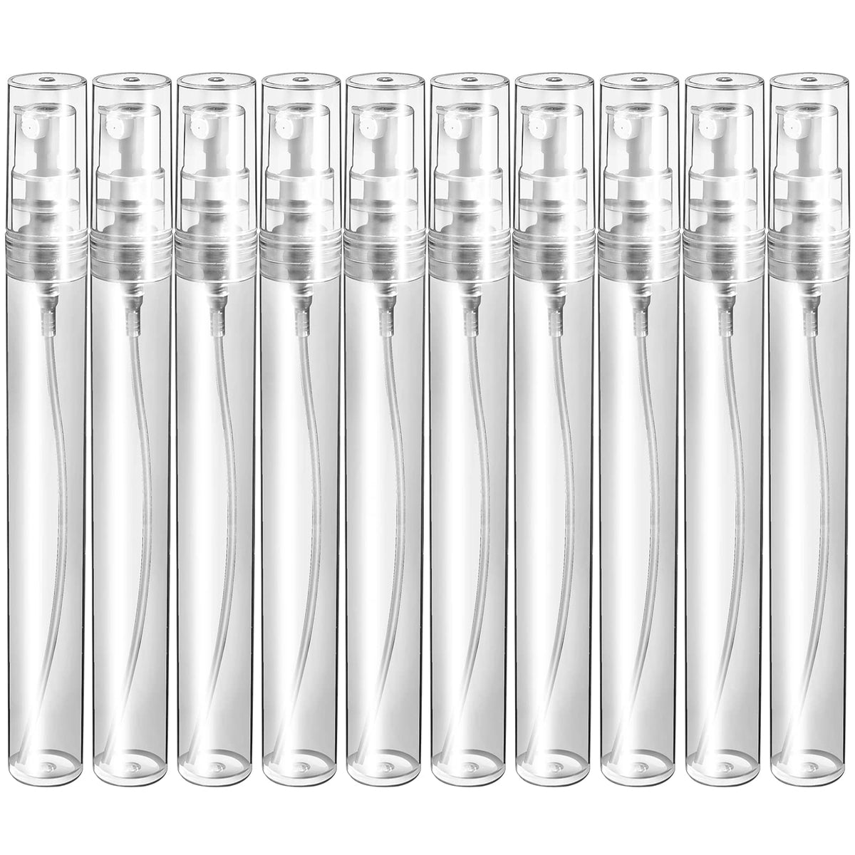 Fandamei mini spray bottle 10ml clear body for travel perfume.