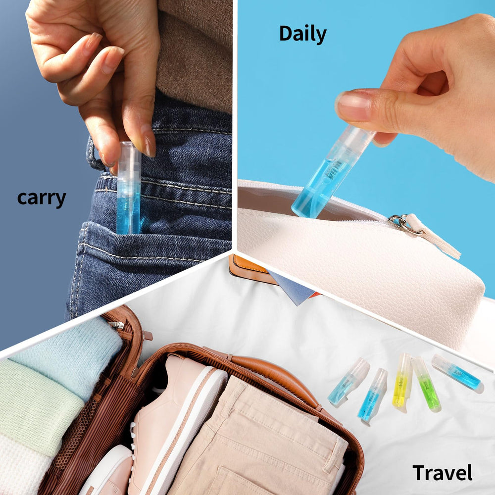 Fandamei mini spray bottle leak-proof seal, bottle stays secure during transit