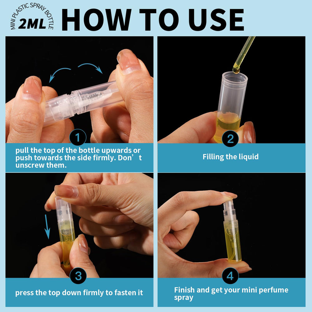 Fandamei mini spray bottle nozzle close-up, fine mist for even application