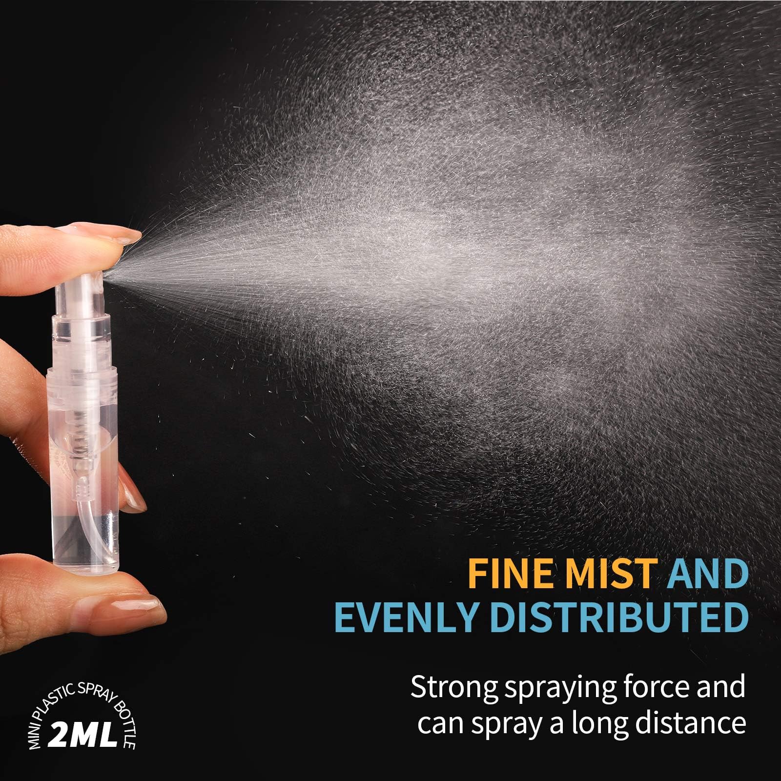 Fandamei mini spray bottle refill-friendly design, reusable and waste-reducing