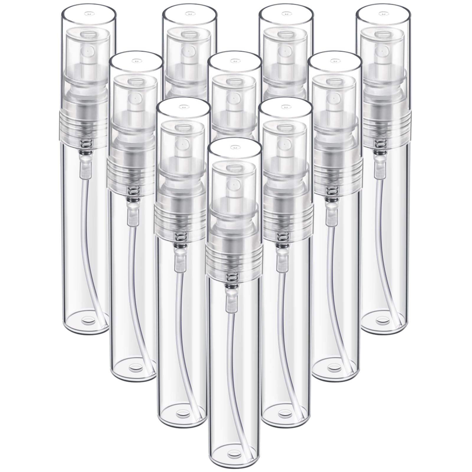 Fandamei mini spray bottle 5ml bottle cap closeup for secure travel use.