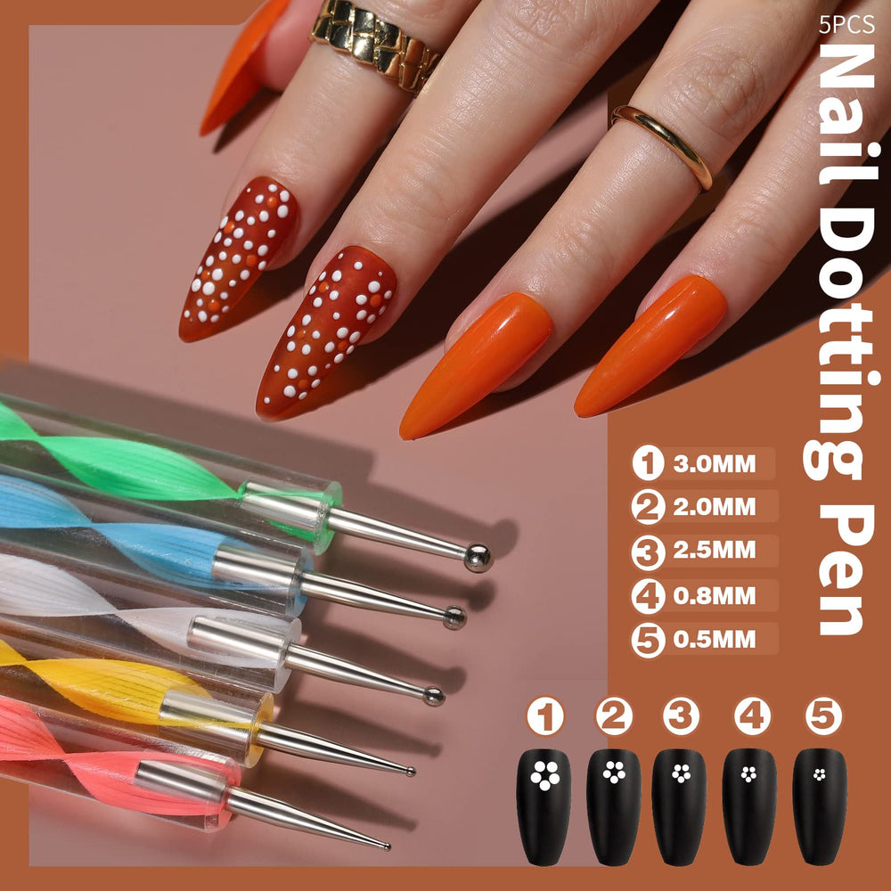 Fandamei foil flakes for thin metallic nail details