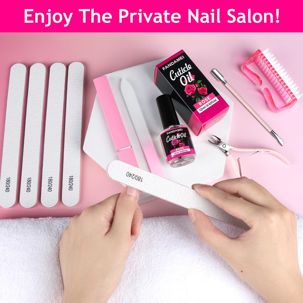 Fandamei small nail brush for cleaning nails