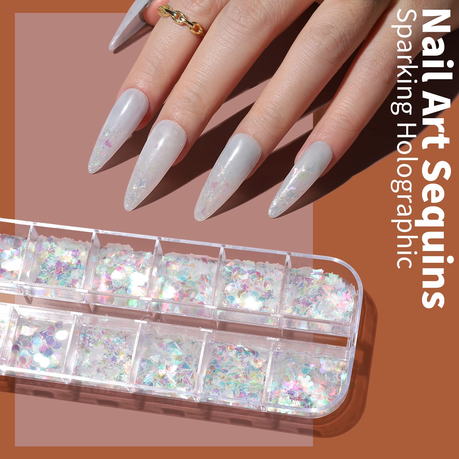 FANDAMEI nail stickers sheets enable quick creative looks