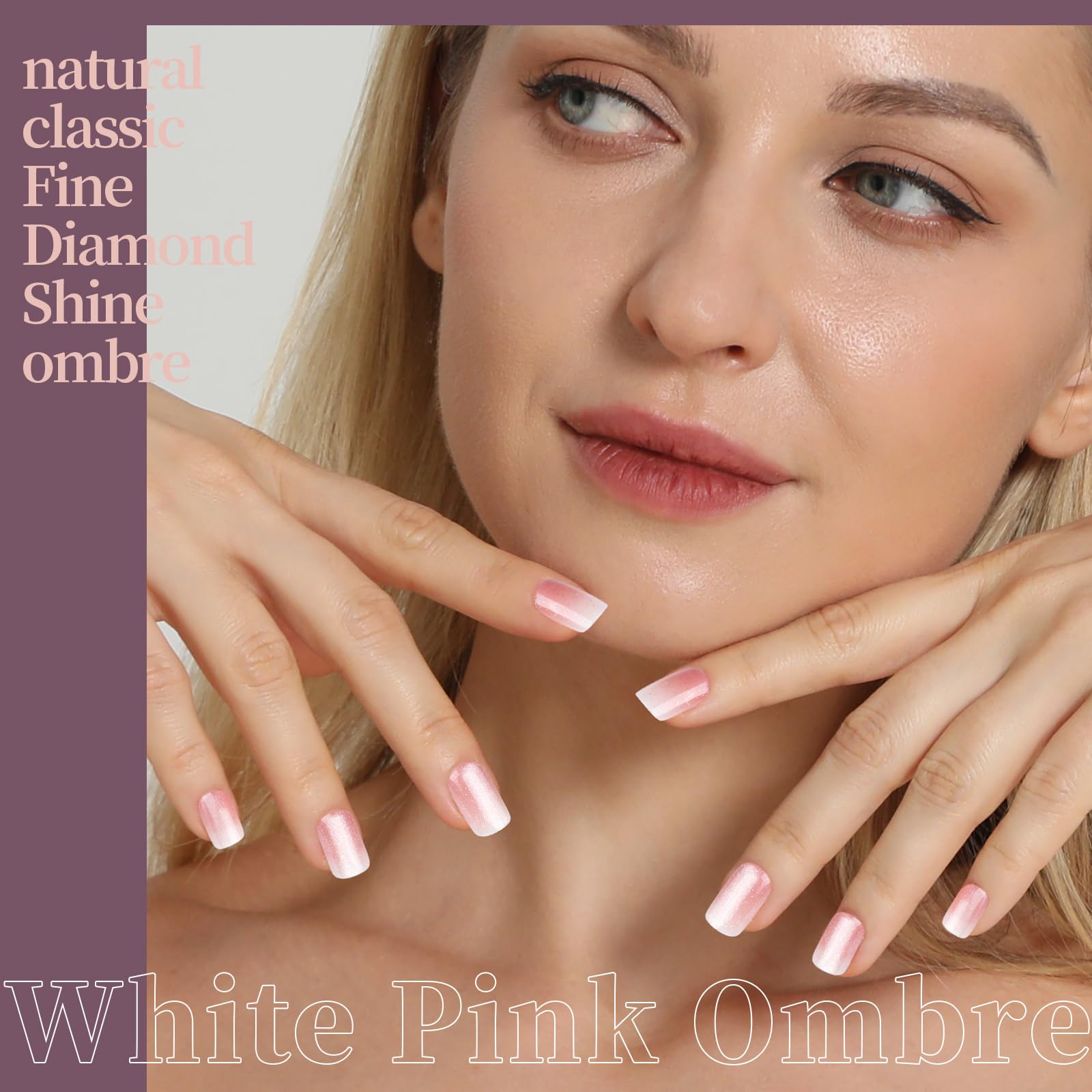 Fandamei nail sticks and file kit to tidy edges and shape tips.