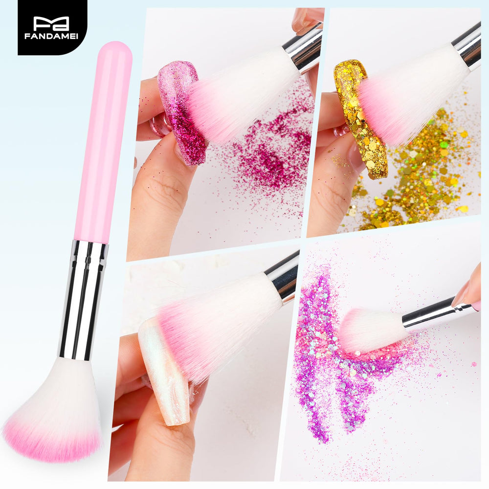 Fandamei 7-piece brush set covers multiple styles for creativity