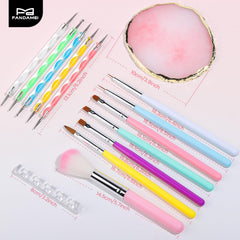 Fandamei clean up brush for clean edges and tidy cuticles