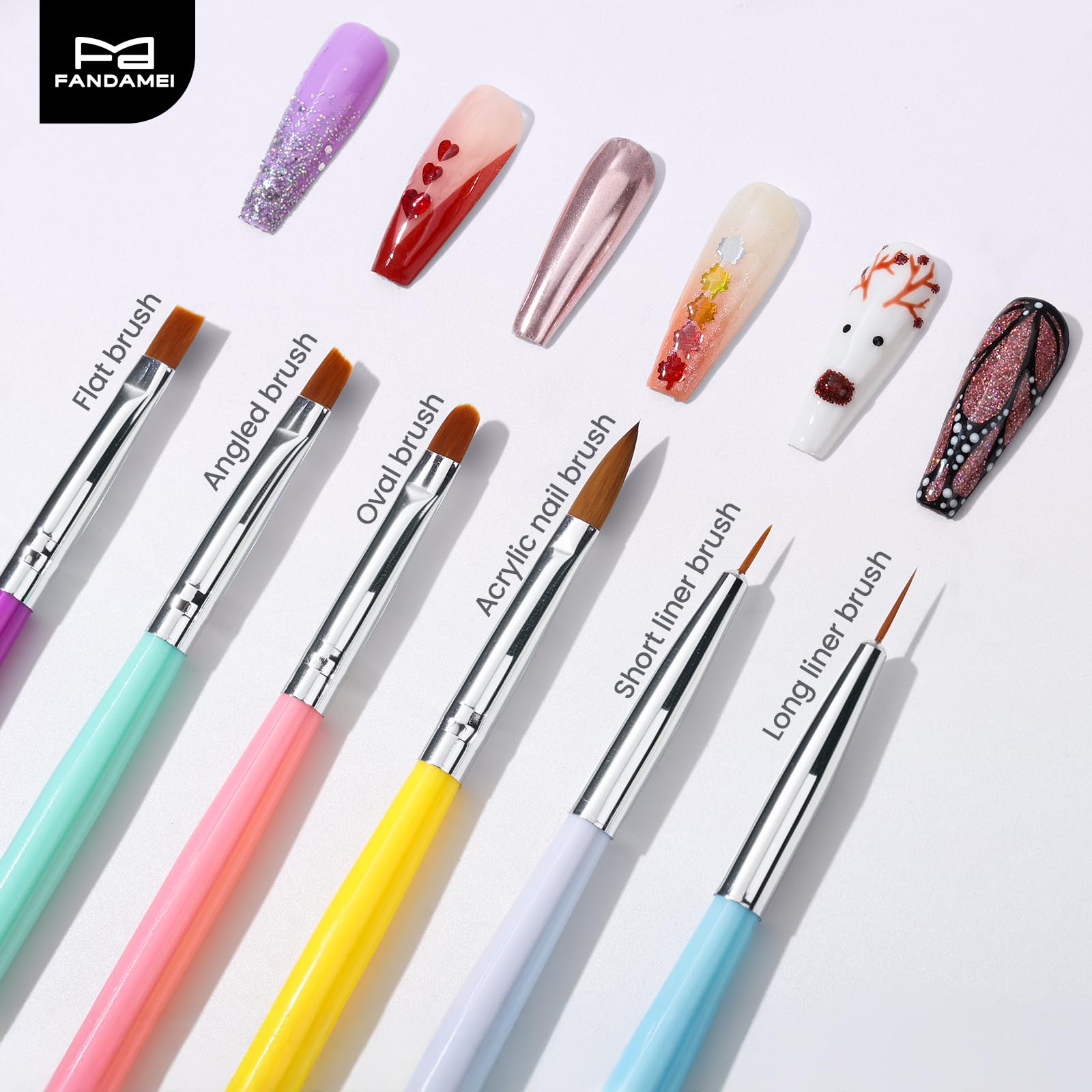 Fandamei resin palette enables smooth mixing with minimal staining