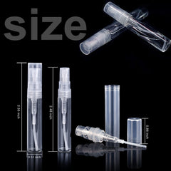 Fandamei plastic travel spray bottle offers on-the-go beauty and cleaning liquids.