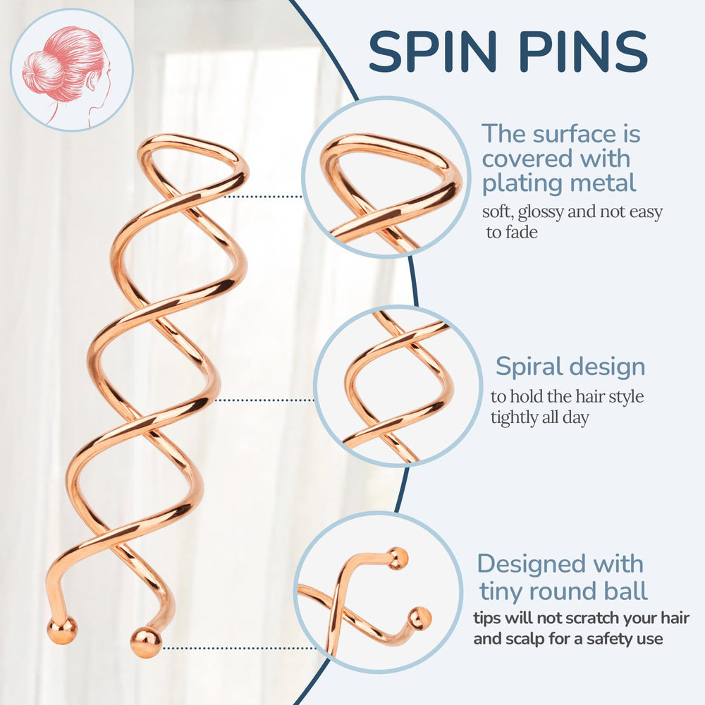Fandamei packaging image highlighting 50-piece rose gold set.