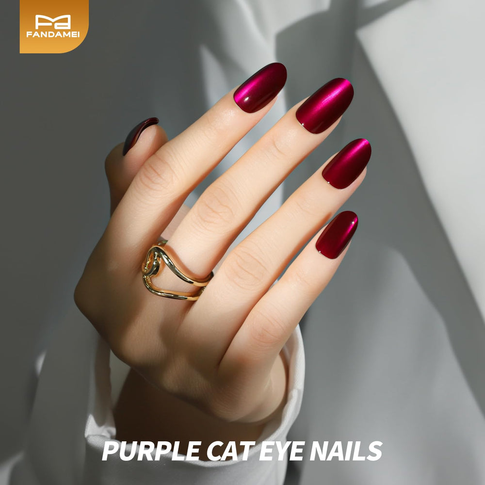 Uñas FANDAMEI brillo fino, para un destello sutil diario.