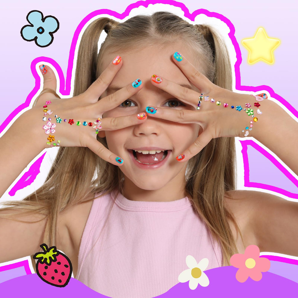 Uñas FANDAMEI flexibles y cómodas para manos pequeñas