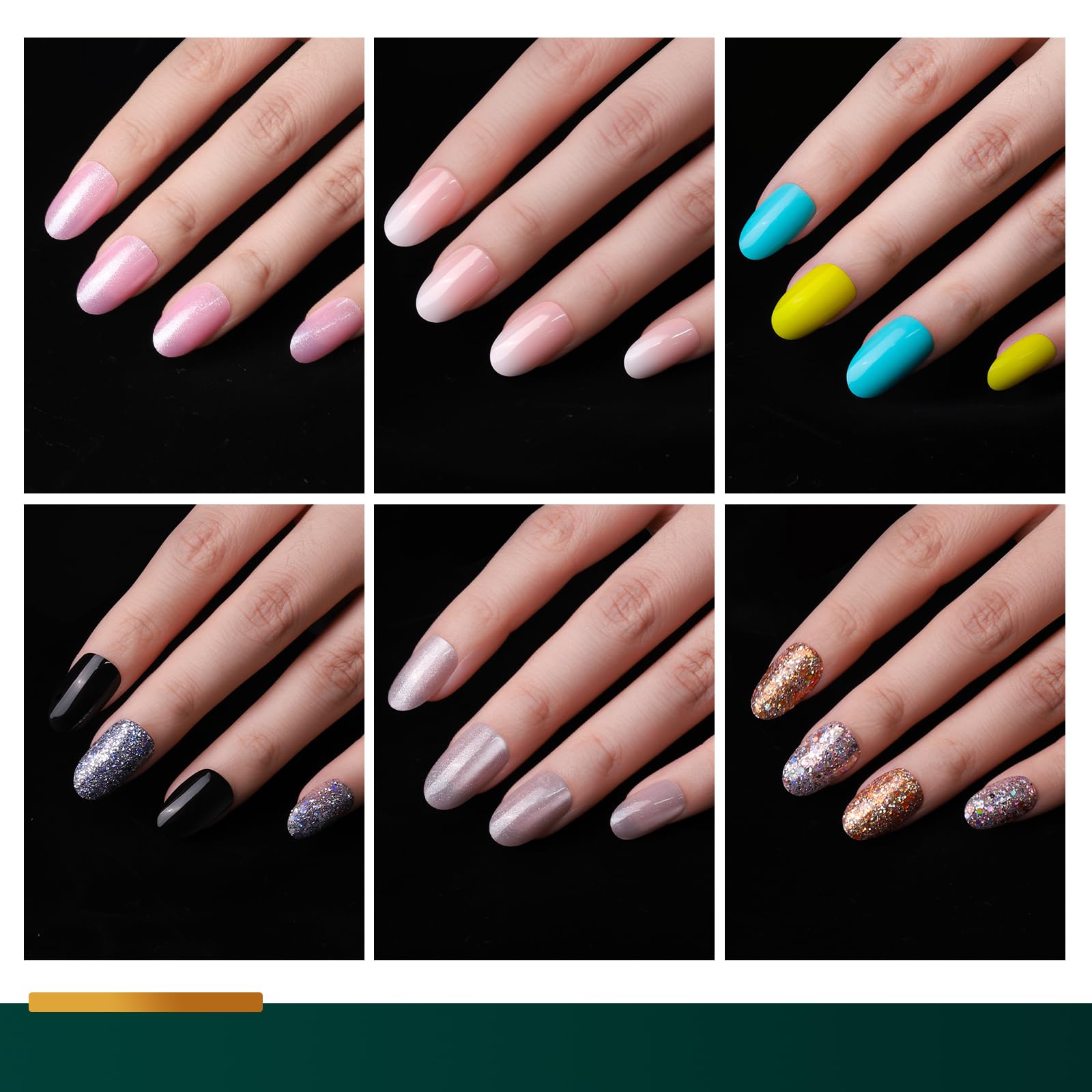 Uñas FANDAMEI Francesa punta, estilo limpio y moderno.