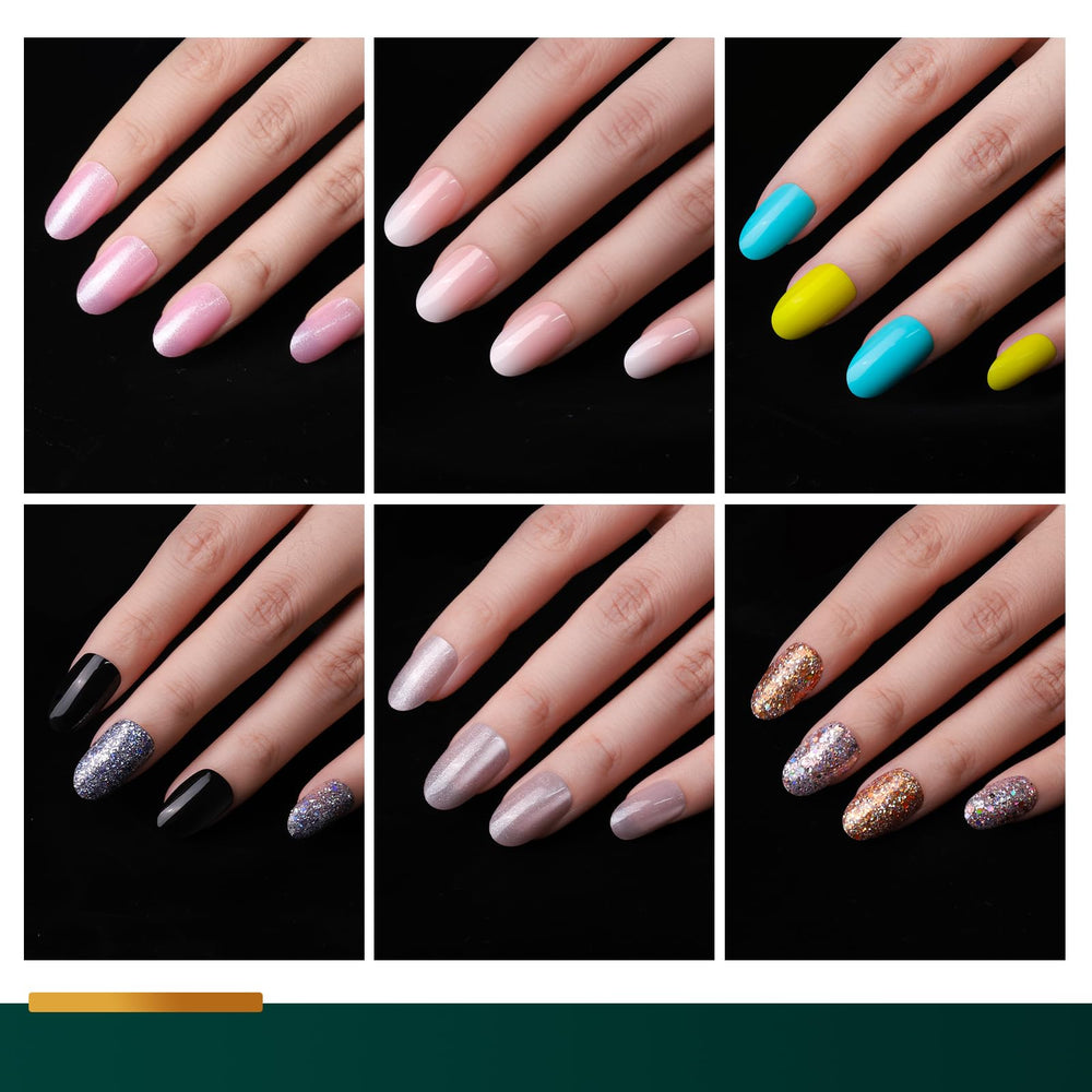 Uñas FANDAMEI Francesa punta, estilo limpio y moderno.