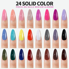 Conjunto Fandamei de 24 colores para looks variados y duraderos.