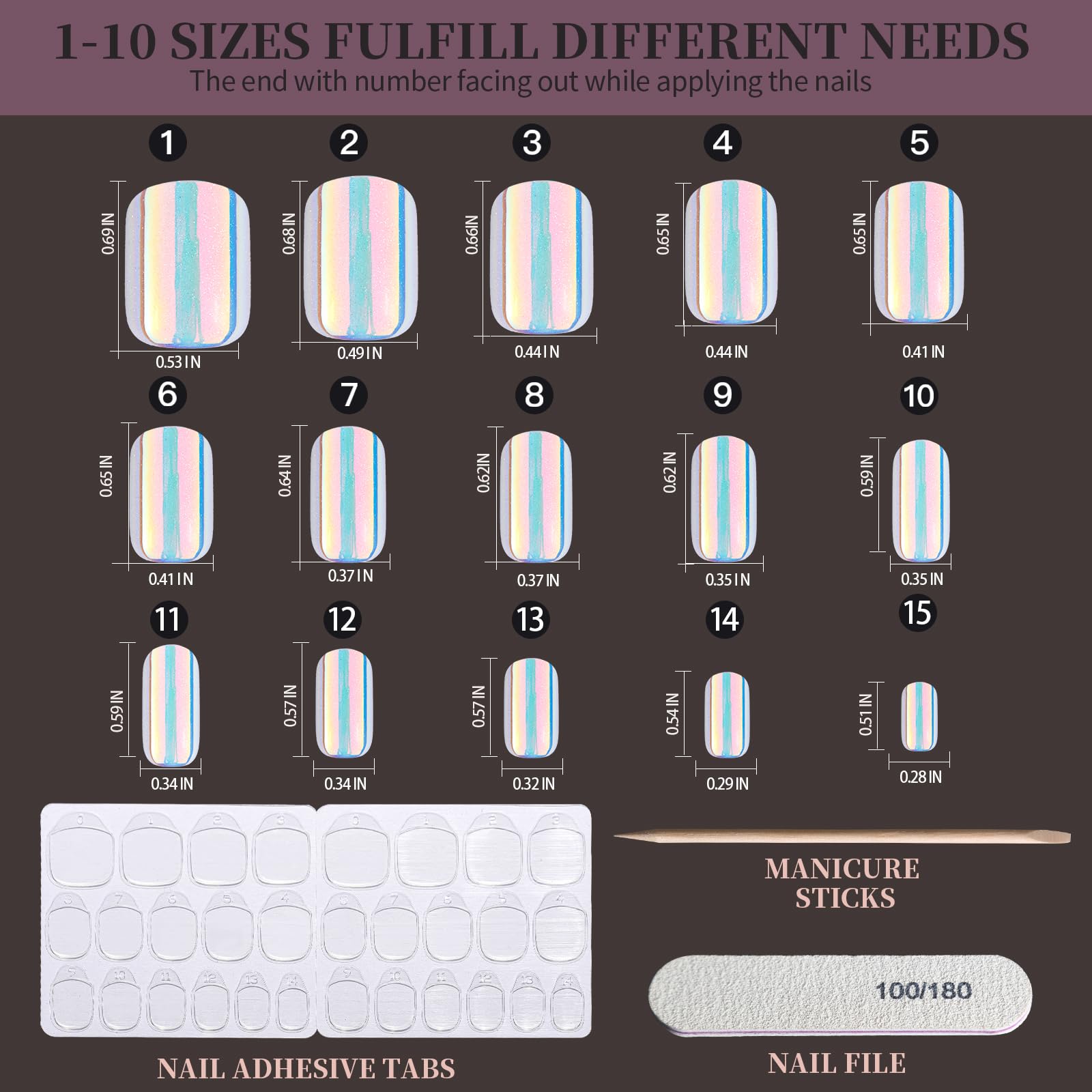 Fandamei six-color set offers diverse looks for any season.