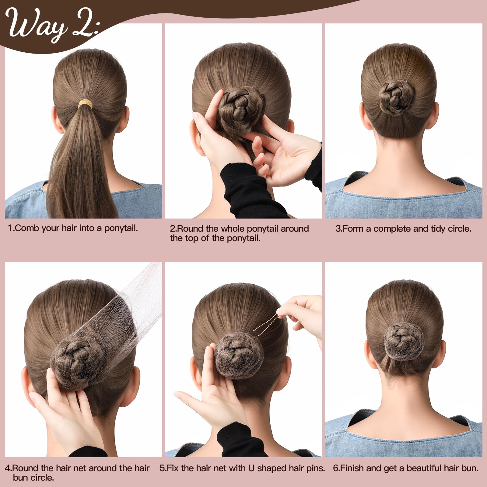 Fandamei wedding party hair accessory kit for elegant looks.