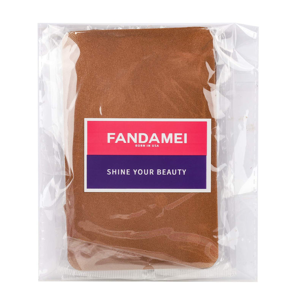 Fandamei wig cap flat lay conveys simple, versatile accessory for varied hairstyles