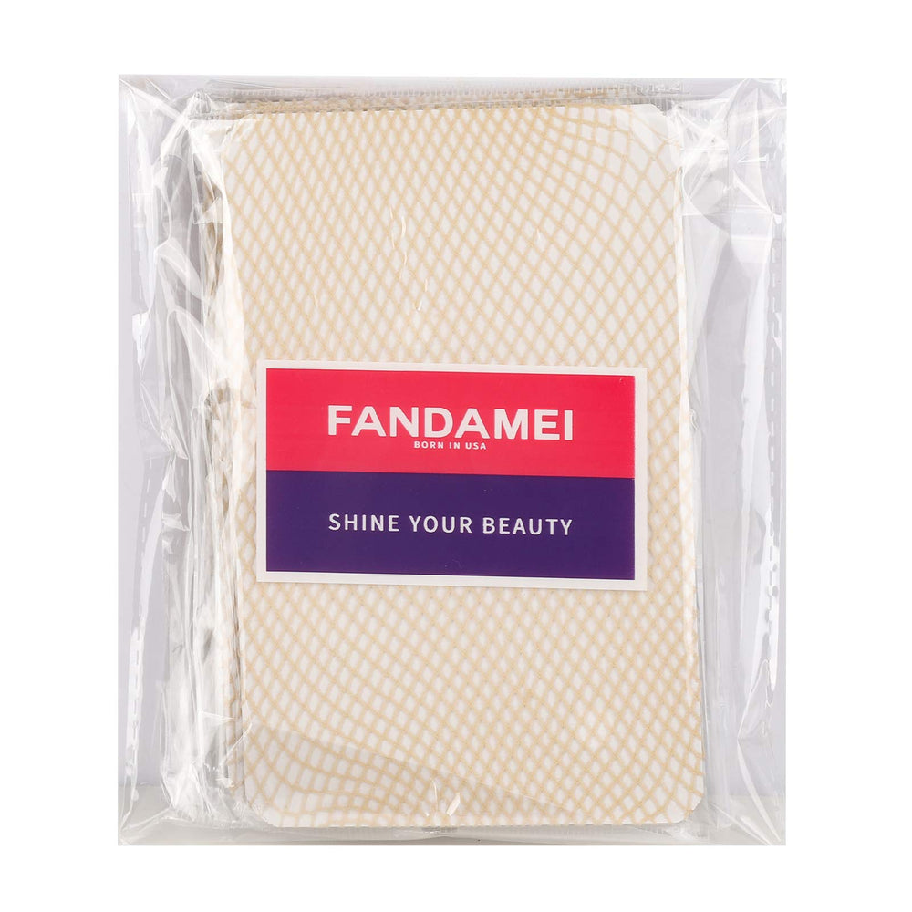 Fandamei easy-to-wash, reusable wig cap keeps wigs and hair clean.