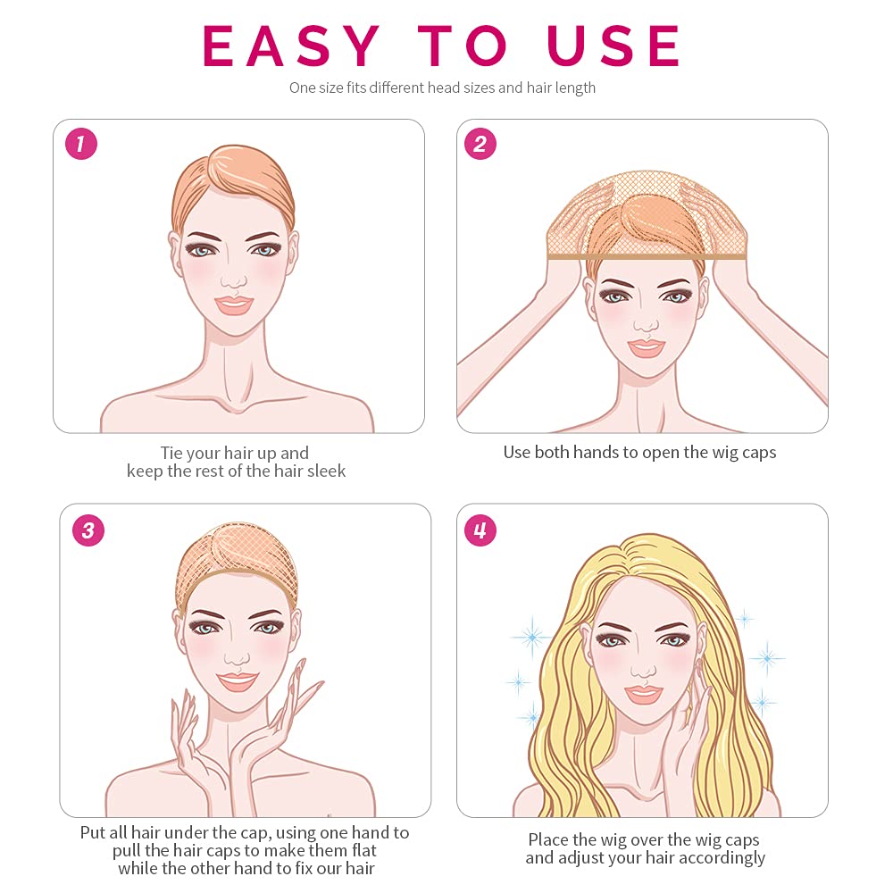 Fandamei natural-looking ultra-thin cap creates smooth, seamless hair lines.