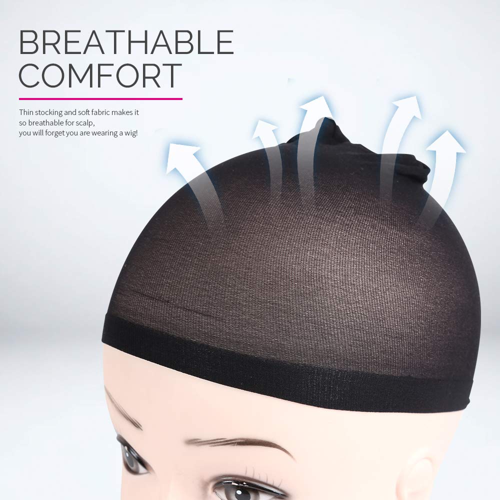 Fandamei ultra-thin cap delivers a natural, discreet look under wigs.