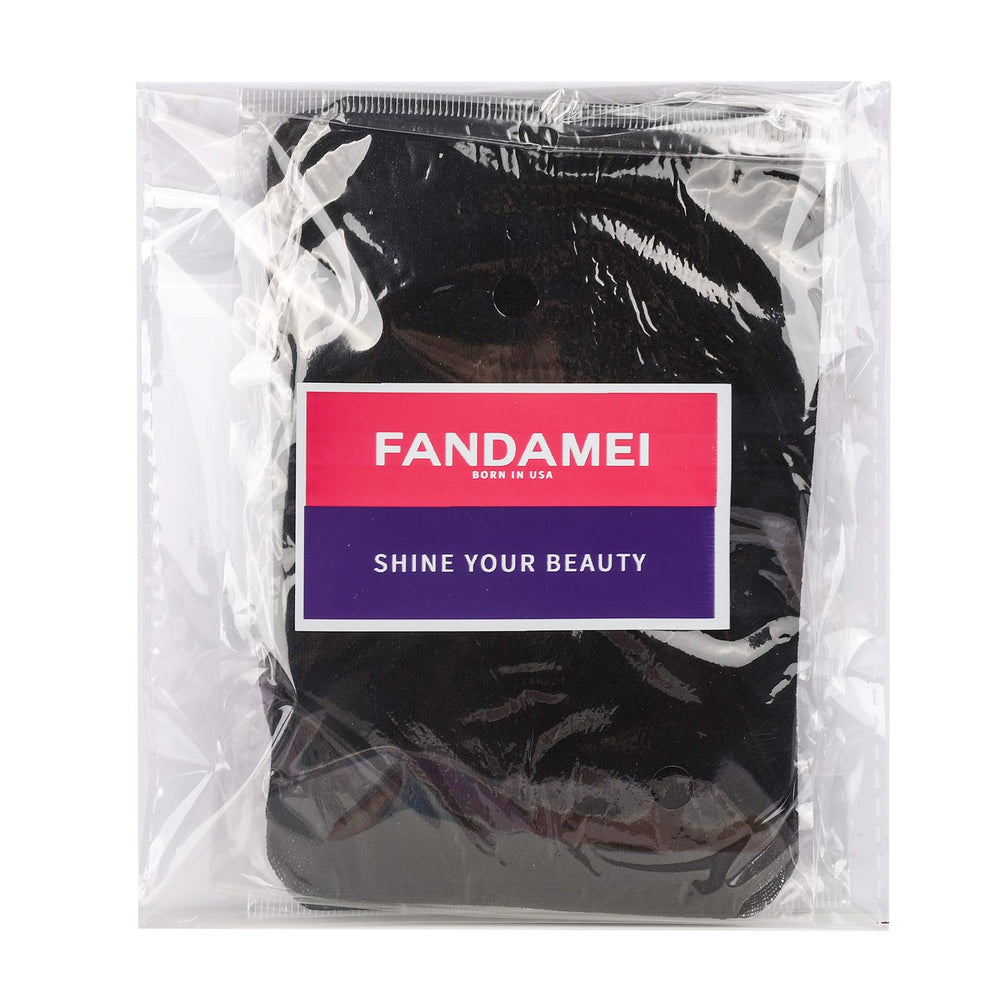 Fandamei four-pack wig caps provide a convenient backup for busy days.