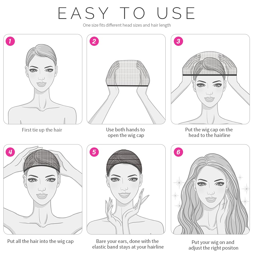 Fandamei wig cap is washable and reusable for daily use.