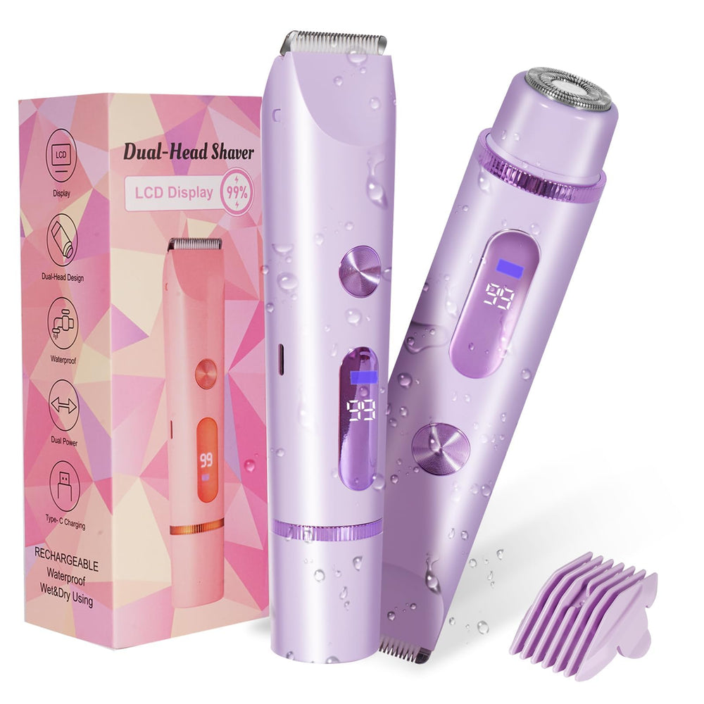 FANKRUAI Bikini Trimmer waterproof angle shot for quick bikini line touch-ups.