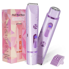 FANKRUAI Bikini Trimmer waterproof angle shot for quick bikini line touch-ups.