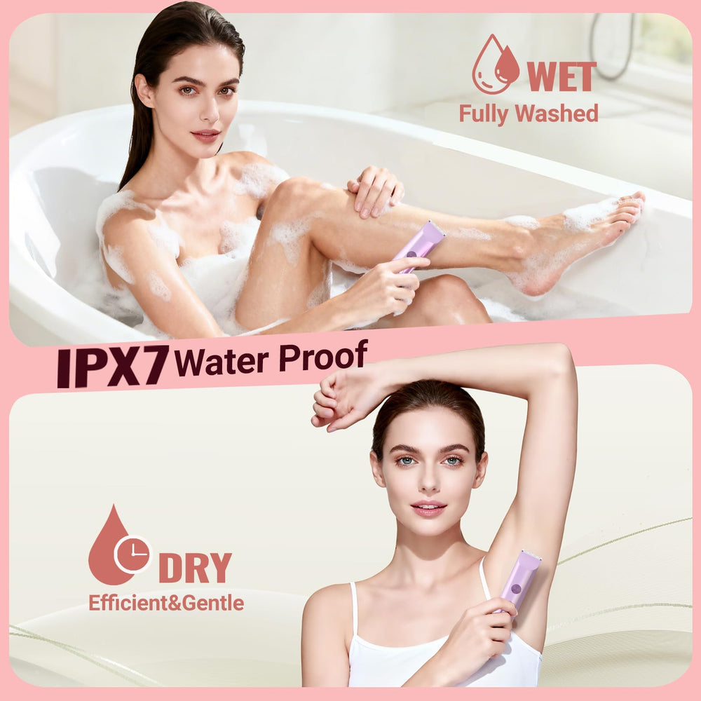 FANKRUAI Underarms and legs trimming showing comfortable long-lasting use.