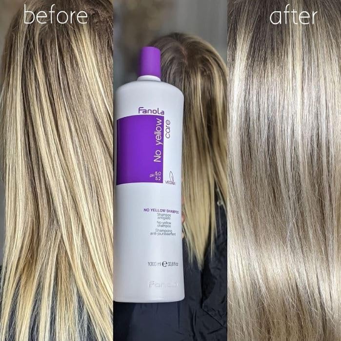 Close-up of lather with purple pigment depositing on hair.