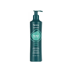 Fanola Wonder No Red hair mask with green toning neutralizes red undertones on brunette hair