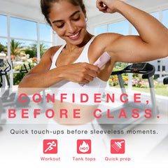 Fanovae bikini trimmer IP67 waterproof body for easy cleanup.