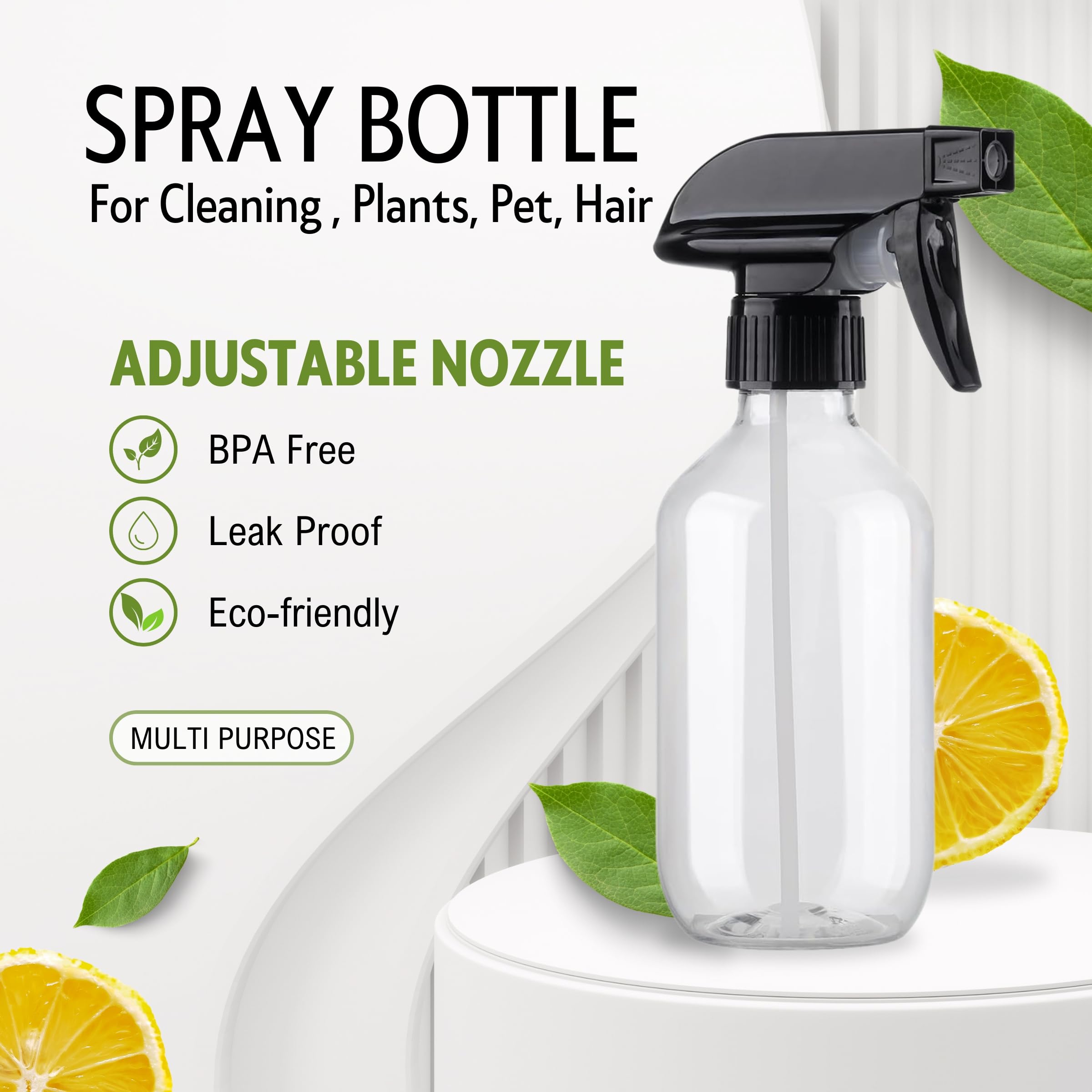FANSTINOW easy grip trigger bottle ideal for cleaning, watering, or cooking.