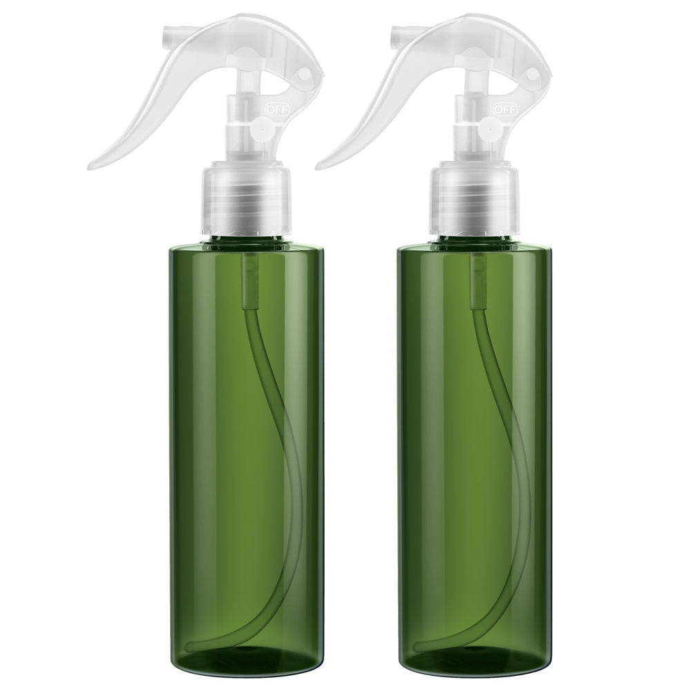FANSTINOW 2-pack green spray bottle, compact and travel-ready for hair care