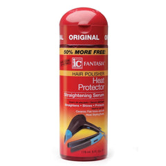 Fantasia serum protector calor, botella de 6 oz, protege el cabello durante el peinado con calor