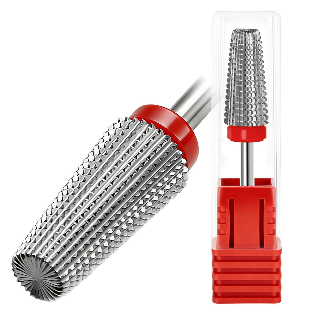 FANTEXY 5-in-1 cuticle drill bit for precise cleanup and skin removal.