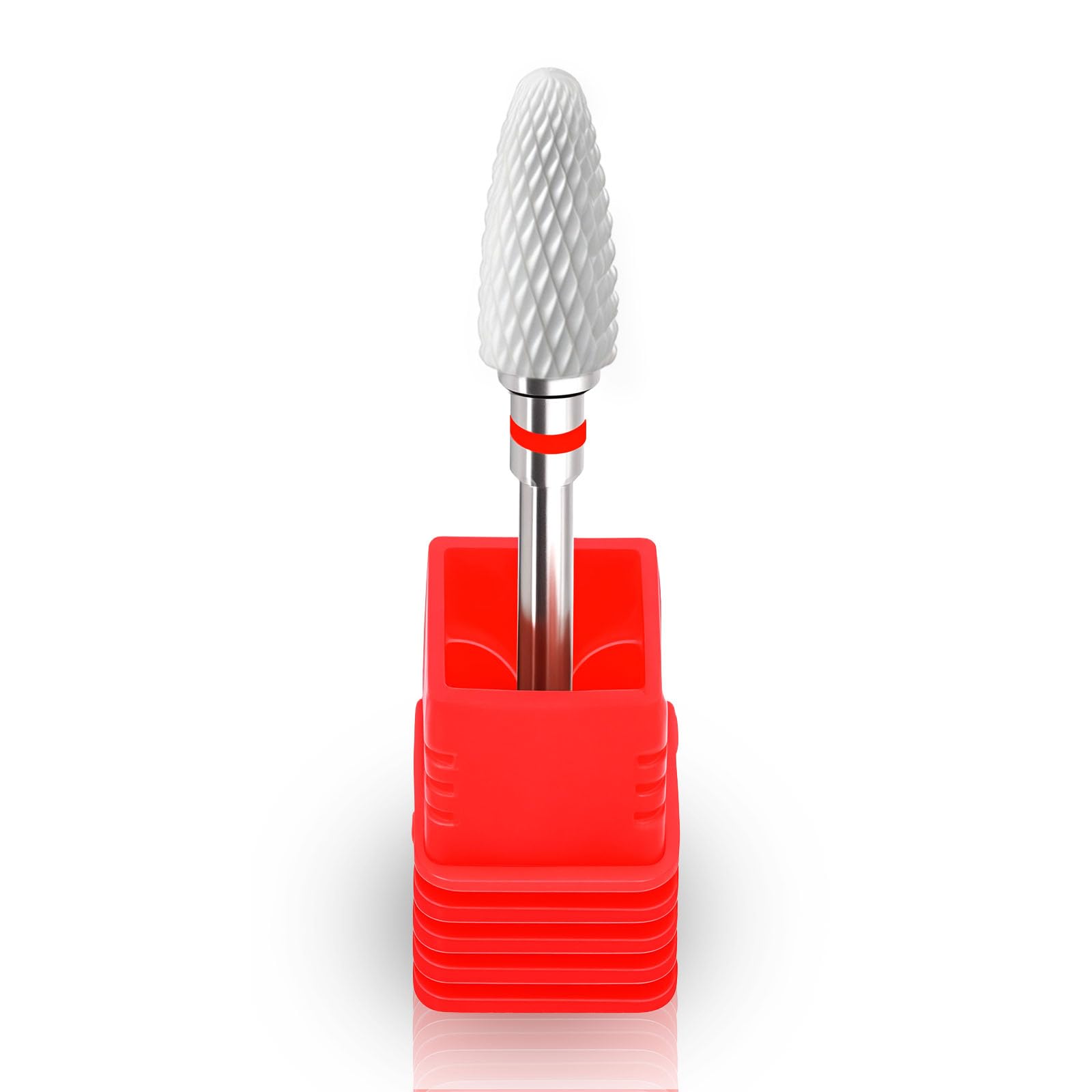 Fantexy 3/32 inch ceramic nail bit cone shape for acrylic removal