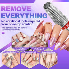 FANTEXY nail-edge shaping bit for smooth salon-like contours.