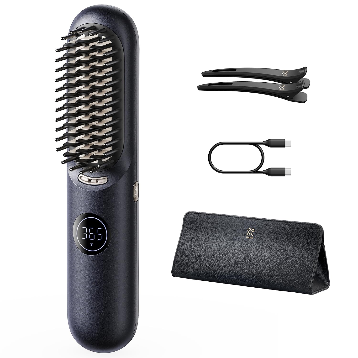 Fanttik Solo I10 APEX heat area enables faster, more even straightening on all hair lengths.