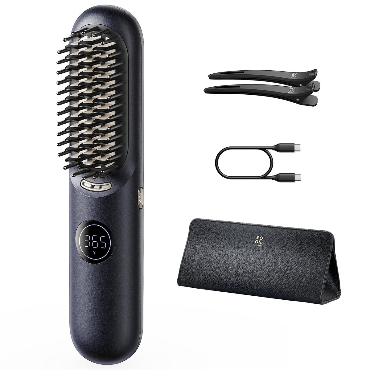 Fanttik Solo I10 APEX heat area enables faster, more even straightening on all hair lengths.