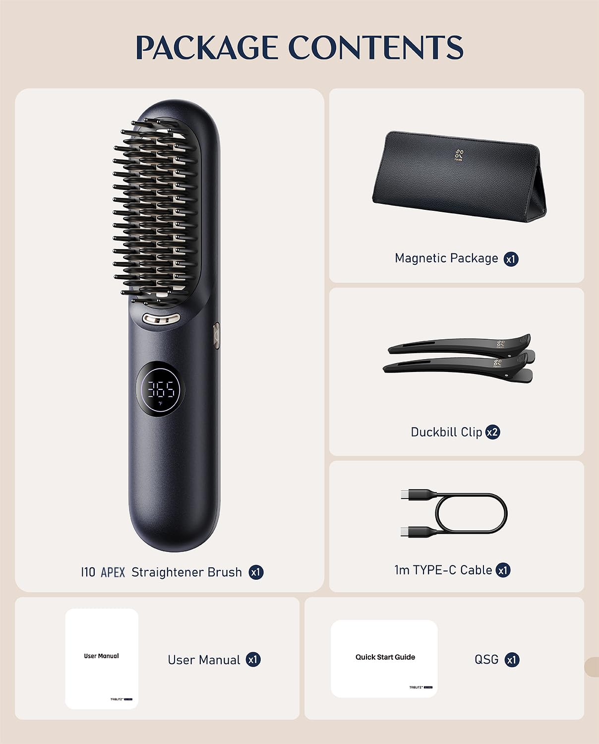 Fanttik Solo I10 APEX triblitz design covers more area for faster styling.