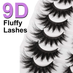 FANXITON hand-knotted mink lashes with imported fibers for premium feel.