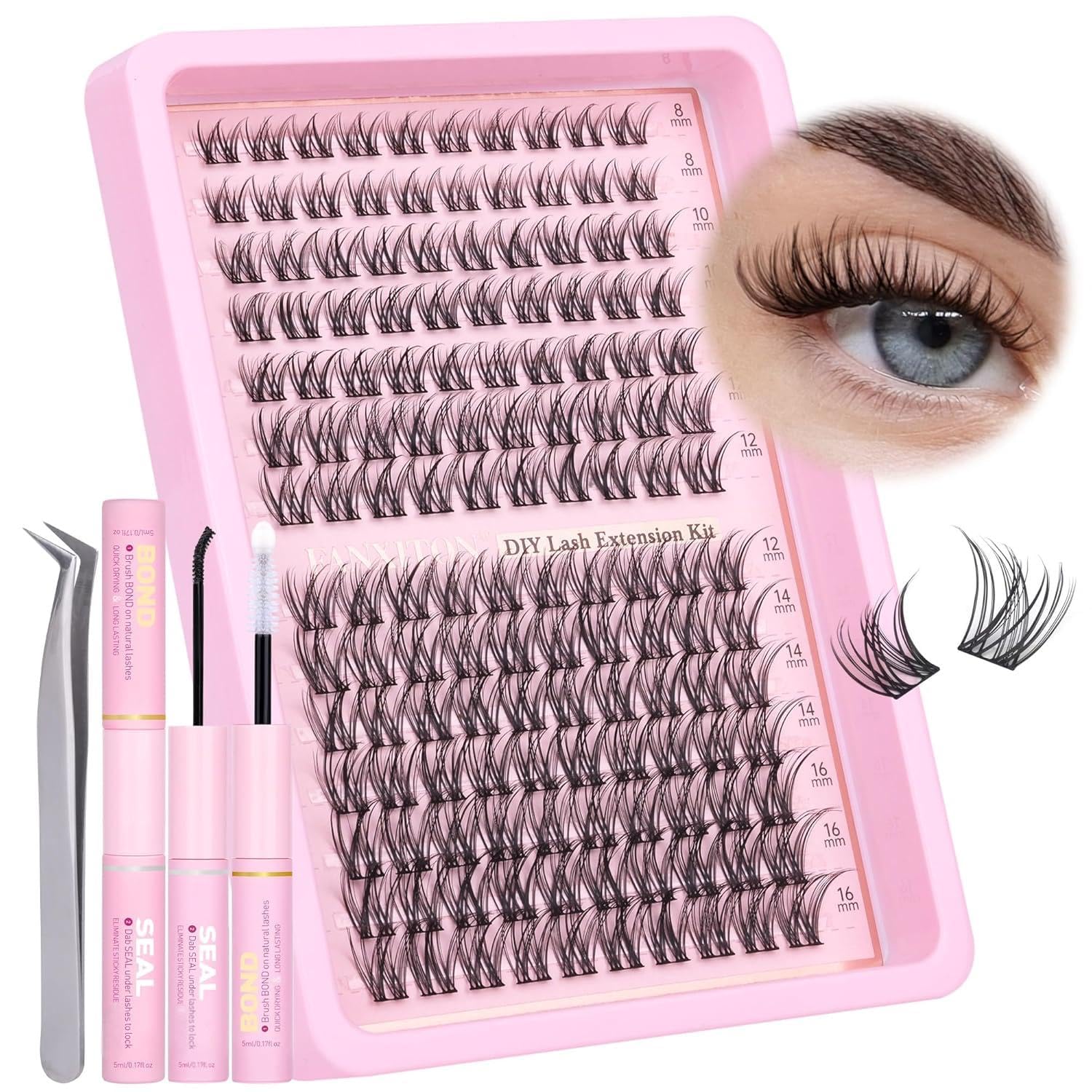 FANXITON at-home kit enables salon-quality results at home.