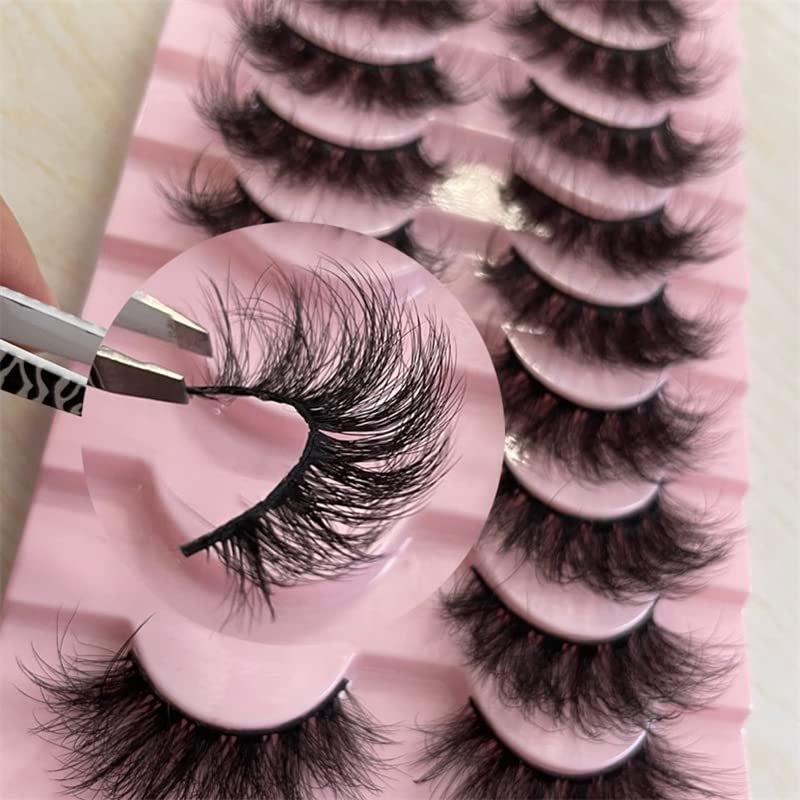 FANXITON non-irritating black-band lashes suitable for sensitive eyes.